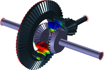 Differential Gear Mechanism