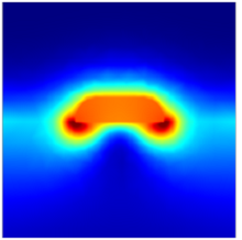 Heating of Metal Nanoparticles on Absorbing Substrates
