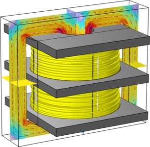 High Voltage Ferrite Core Transformer