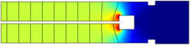 Secondary Current Distribution in a Zinc Electrowinning Cell