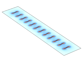 Modeling of Dipole Antenna Array Using the Boundary Element Method