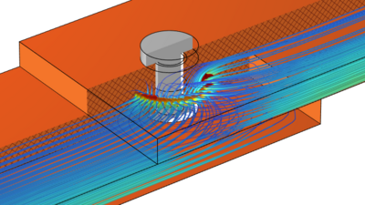 AC Electrical Contact Resistance at a Bolted Joint