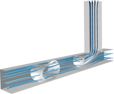 Droplet Breakup in a T-Junction