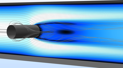 Unsteady 3D Flow Past a Cylinder