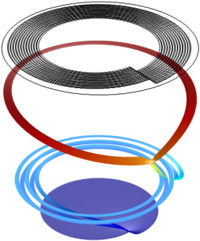 Edge Effects in a Spirally Wound Lithium-Ion Battery