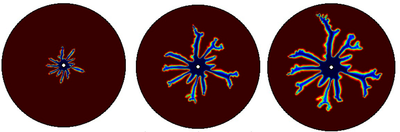 Modeling of Radial Source Flow in Porous Media: Miscible Viscous Fingering ...