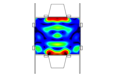 3D Acoustic-Structure Interaction of Ultrasound in Fluids for the ...