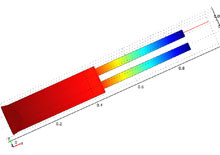 3-D COMSOL Analysis of Extruder Dies